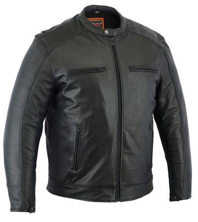 Pro Rider Leathers Black Varsity/Baseball Letterman Jacket Wool Body & Leather Sleeves by Pro Rider XL